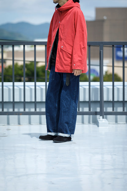 SARTO / WOOL LINING MOUNTAIN PARKA - RED × M.GREY
