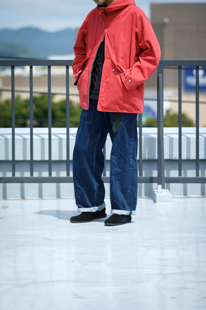 SARTO / WOOL LINING MOUNTAIN PARKA - RED × M.GREY