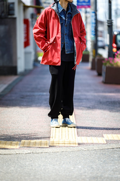 SARTO / WOOL LINING MOUNTAIN PARKA - RED × M.GREY