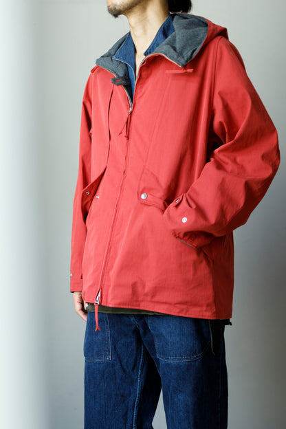 SARTO / WOOL LINING MOUNTAIN PARKA - RED × M.GREY