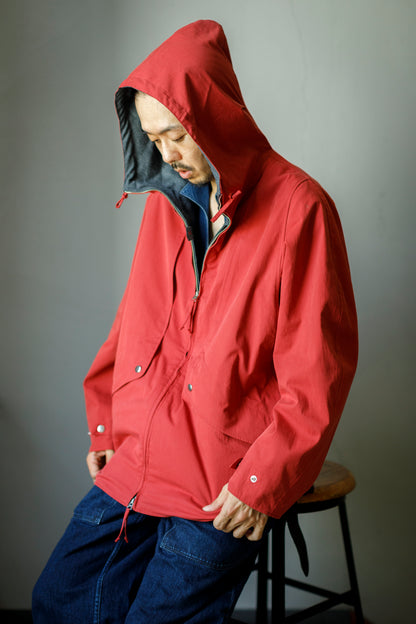 SARTO / WOOL LINING MOUNTAIN PARKA - RED × M.GREY