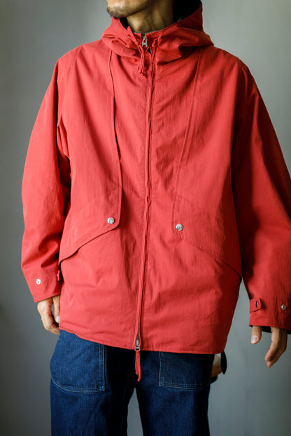 SARTO / WOOL LINING MOUNTAIN PARKA - RED × M.GREY
