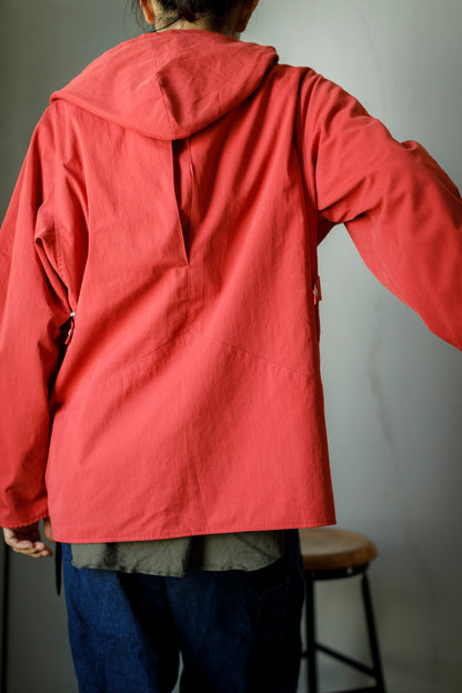 SARTO / WOOL LINING MOUNTAIN PARKA - RED × M.GREY