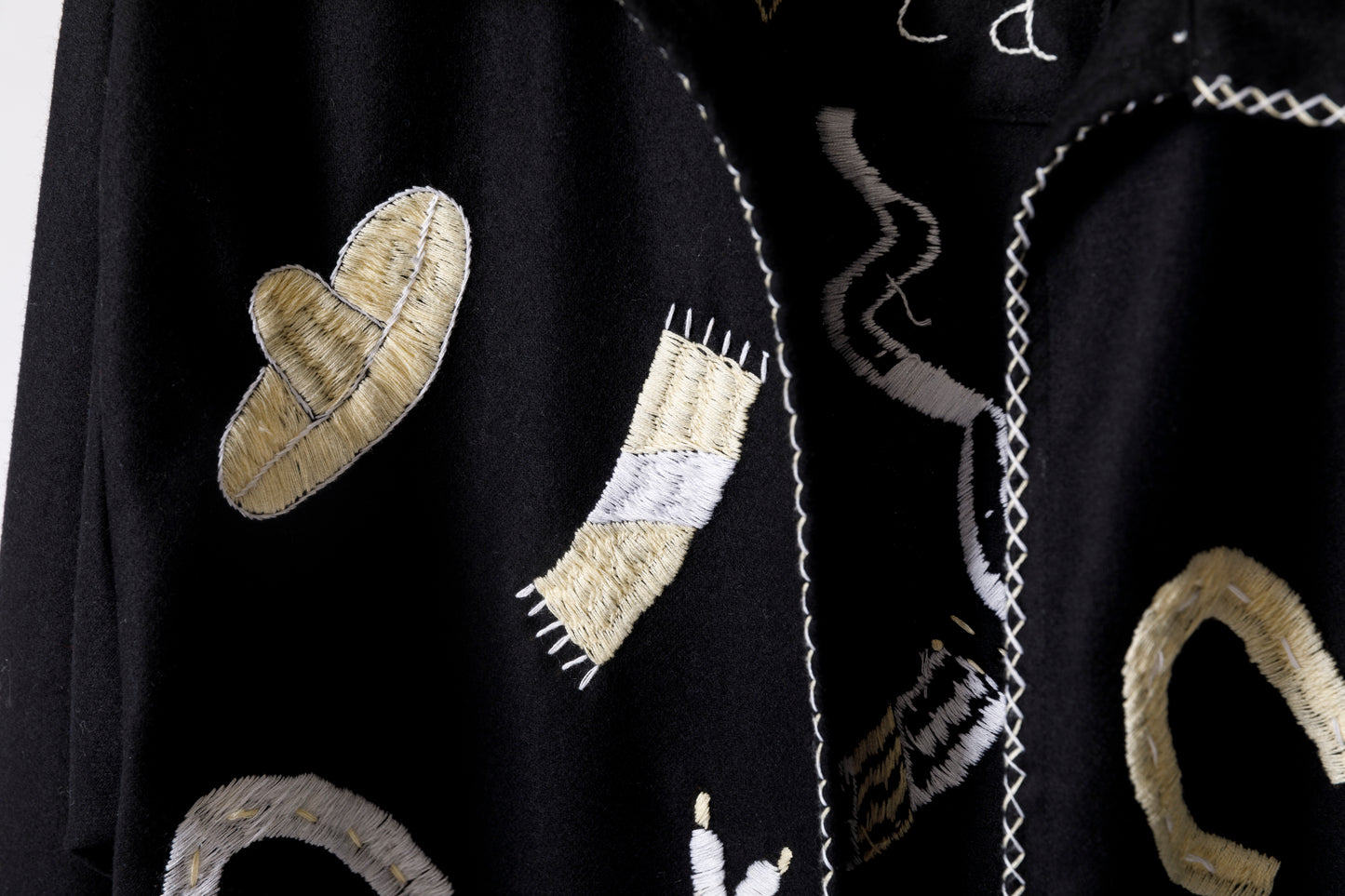 OAXACA / SOUVENIR JACKET - Black