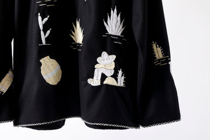 OAXACA / SOUVENIR JACKET - Black