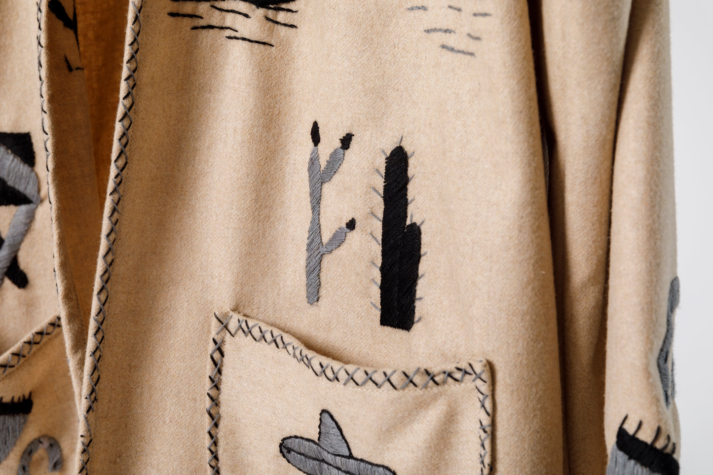OAXACA / SOUVENIR JACKET - Beige