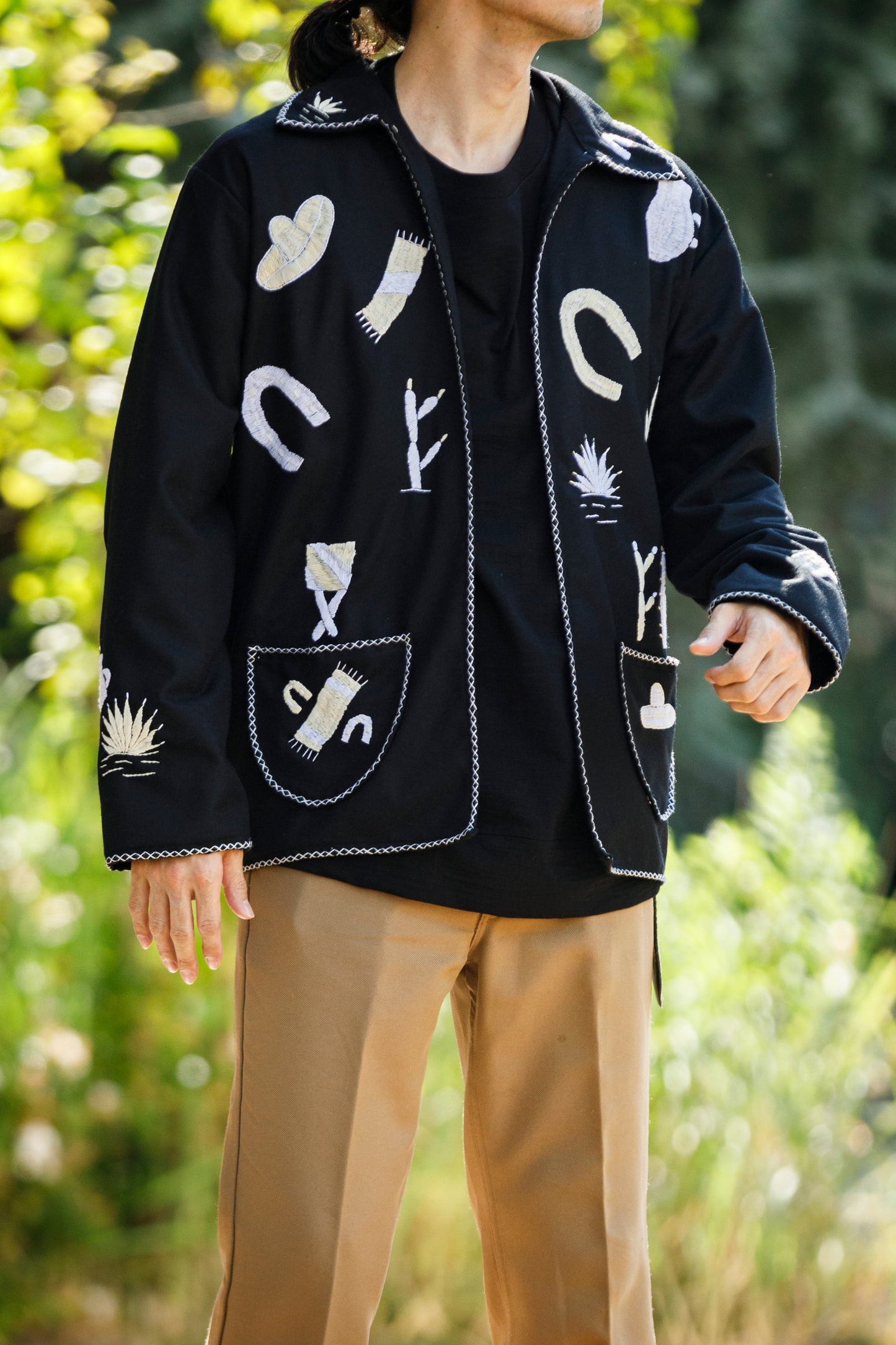 OAXACA / SOUVENIR JACKET - Black
