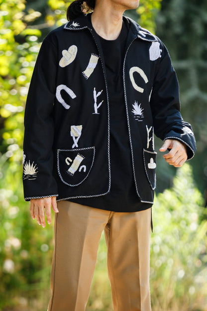 OAXACA / SOUVENIR JACKET - Black