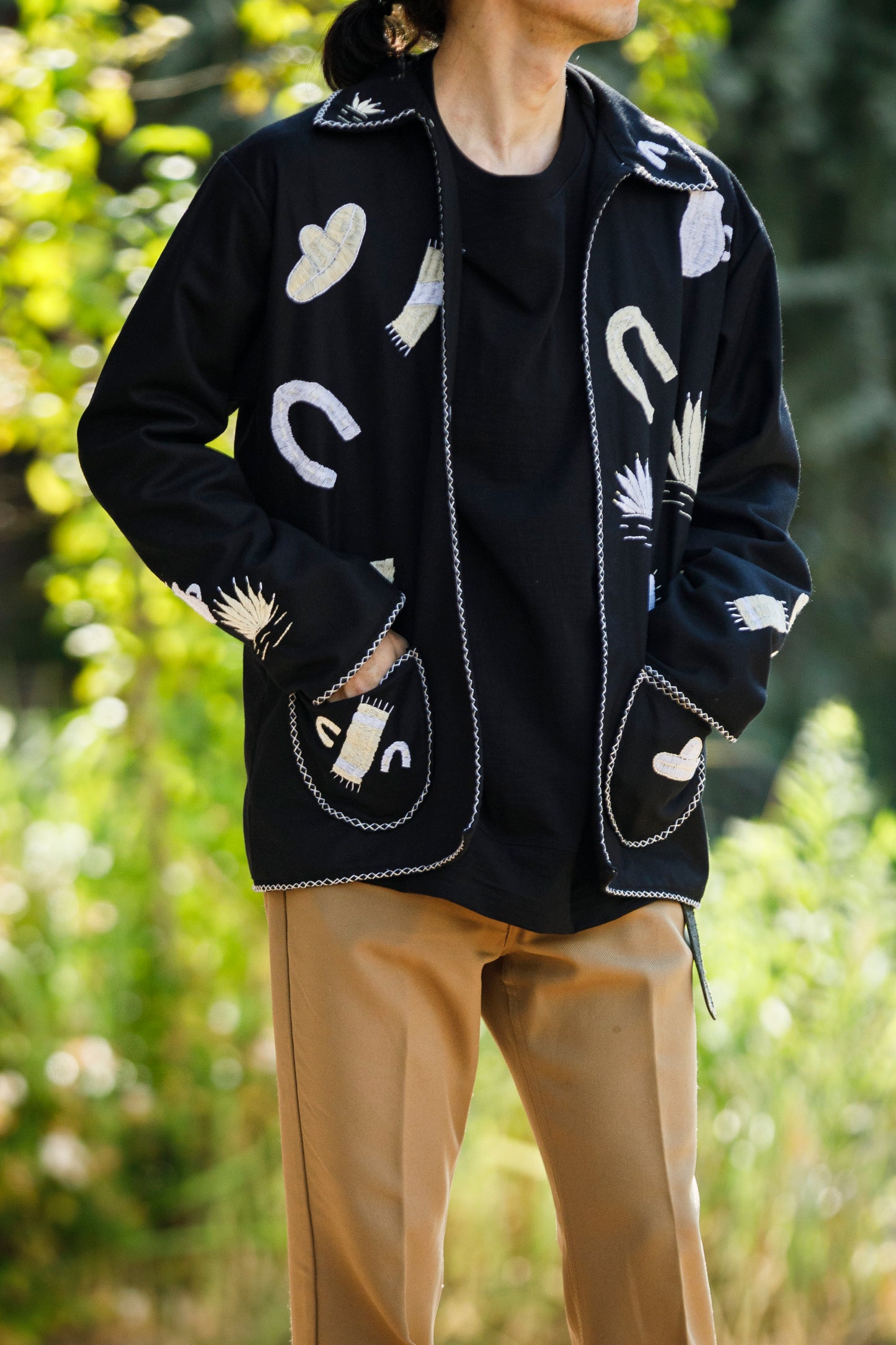 OAXACA / SOUVENIR JACKET - Black
