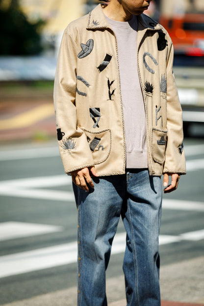 OAXACA / SOUVENIR JACKET - Beige