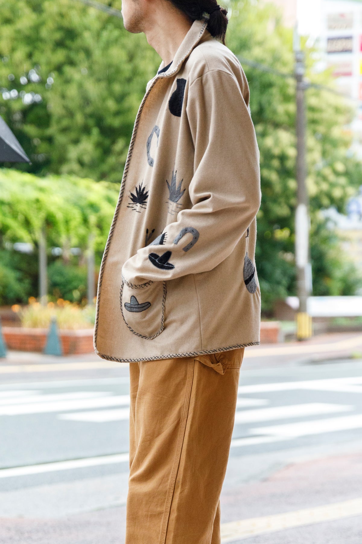 OAXACA / SOUVENIR JACKET - Khaki