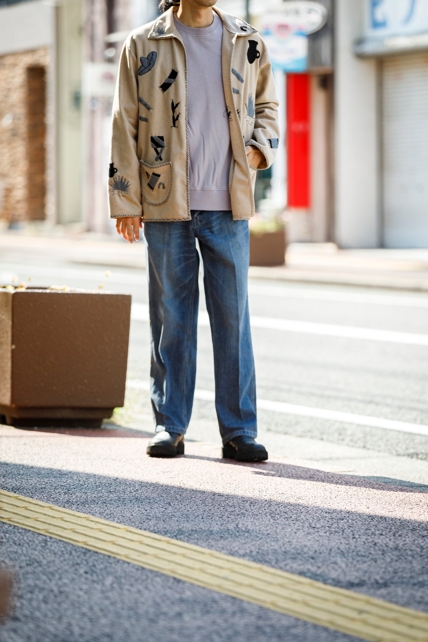 OAXACA / SOUVENIR JACKET - Beige