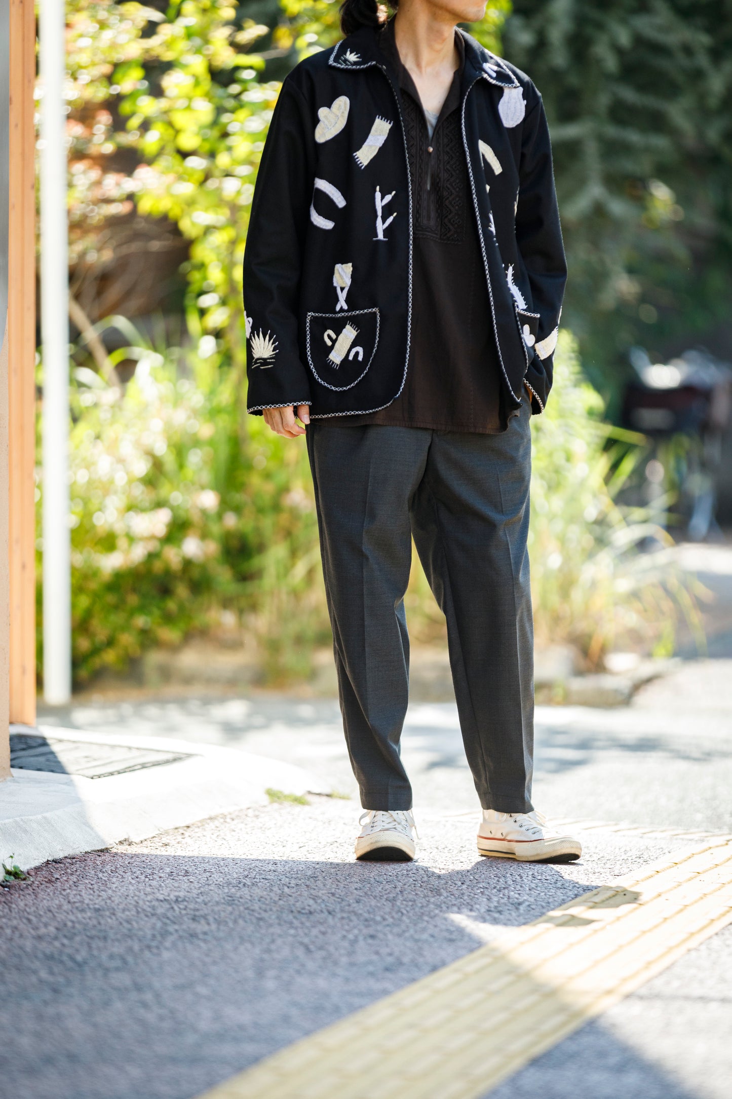 OAXACA / SOUVENIR JACKET - Black