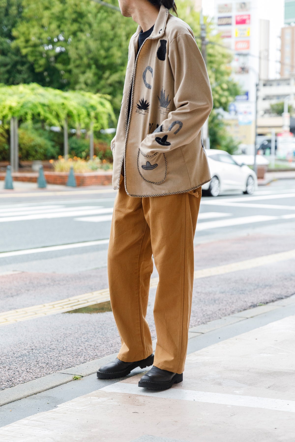 OAXACA / SOUVENIR JACKET - Khaki