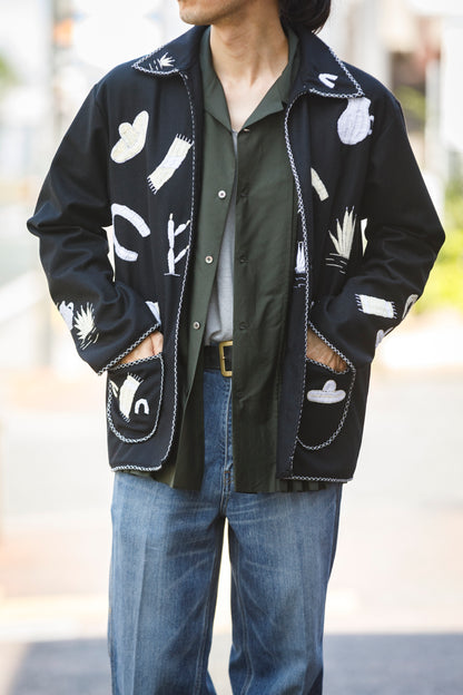 OAXACA / SOUVENIR JACKET - Black