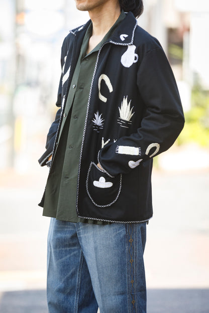 OAXACA / SOUVENIR JACKET - Black
