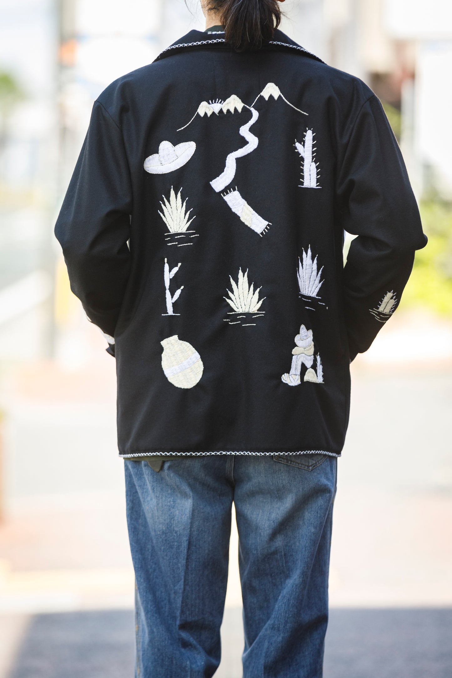 OAXACA / SOUVENIR JACKET - Black