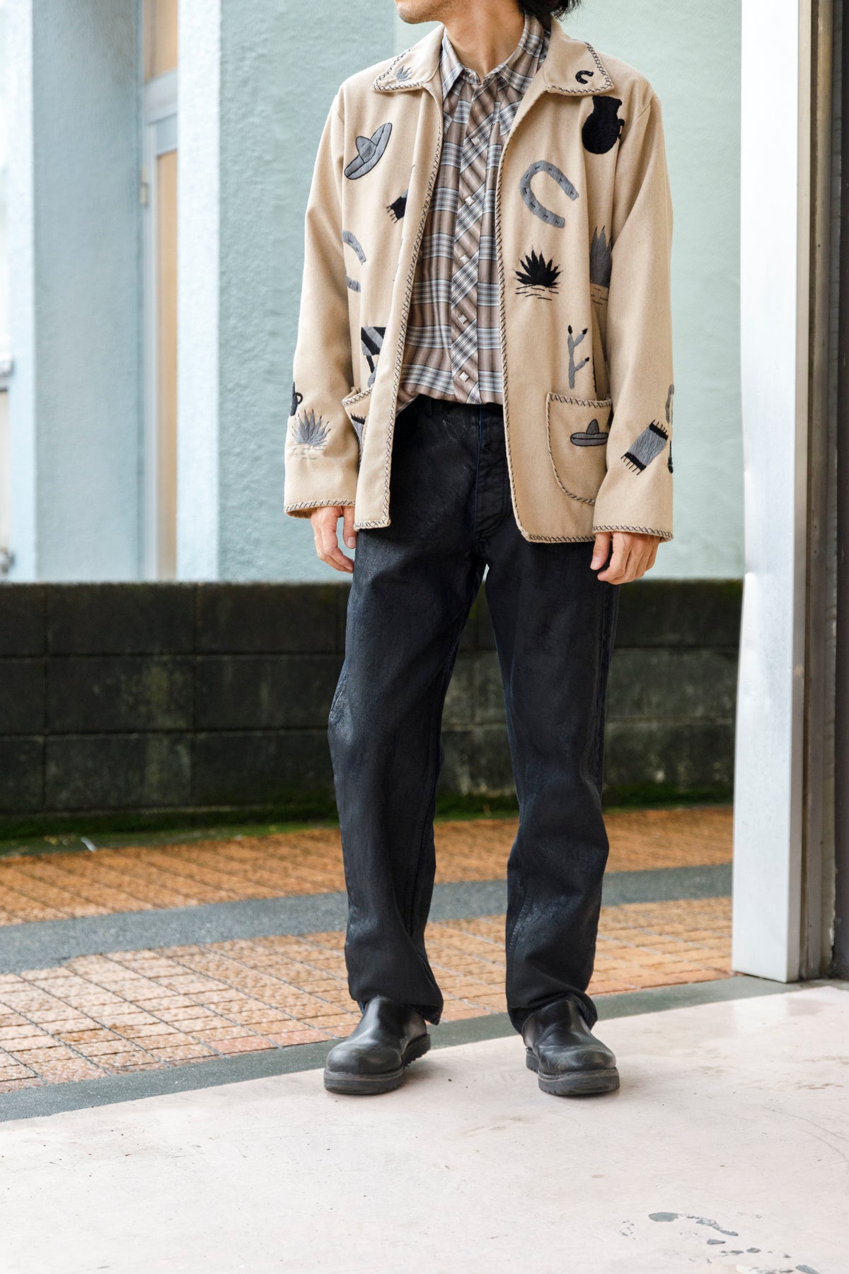 OAXACA / SOUVENIR JACKET - Khaki