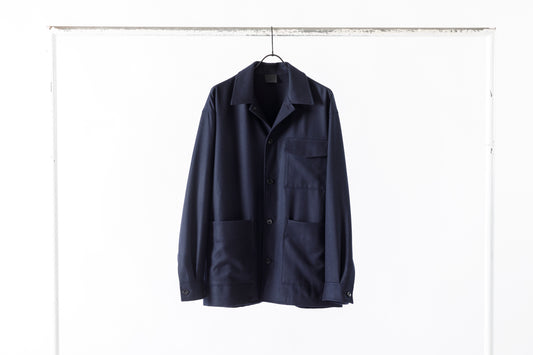 山内 / 26231 / アラシャンカシミア・ワークジャケット - Navy
