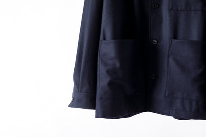 山内 / 26231 / アラシャンカシミア・ワークジャケット - Navy