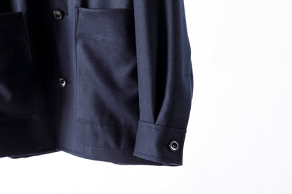 山内 / 26231 / アラシャンカシミア・ワークジャケット - Navy