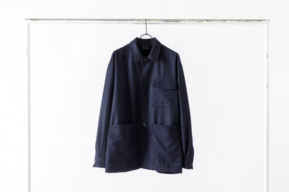 山内 / 26231 / アラシャンカシミア・ワークジャケット - Navy