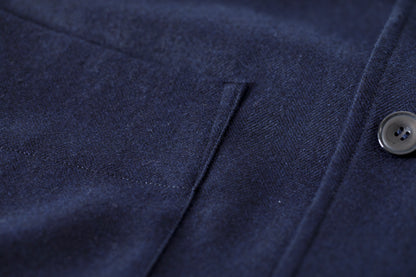 山内 / 26231 / アラシャンカシミア・ワークジャケット - Navy