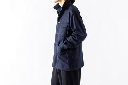 山内 / 26231 / アラシャンカシミア・ワークジャケット - Navy