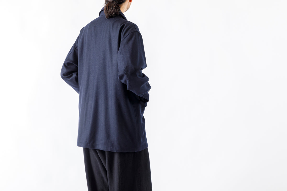 山内 / 26231 / アラシャンカシミア・ワークジャケット - Navy