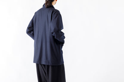山内 / 26231 / アラシャンカシミア・ワークジャケット - Navy