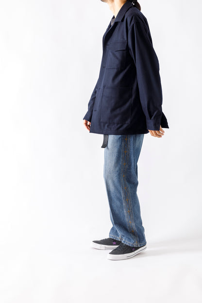 山内 / 26231 / アラシャンカシミア・ワークジャケット - Navy