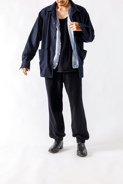 山内 / 26231 / アラシャンカシミア・ワークジャケット - Navy