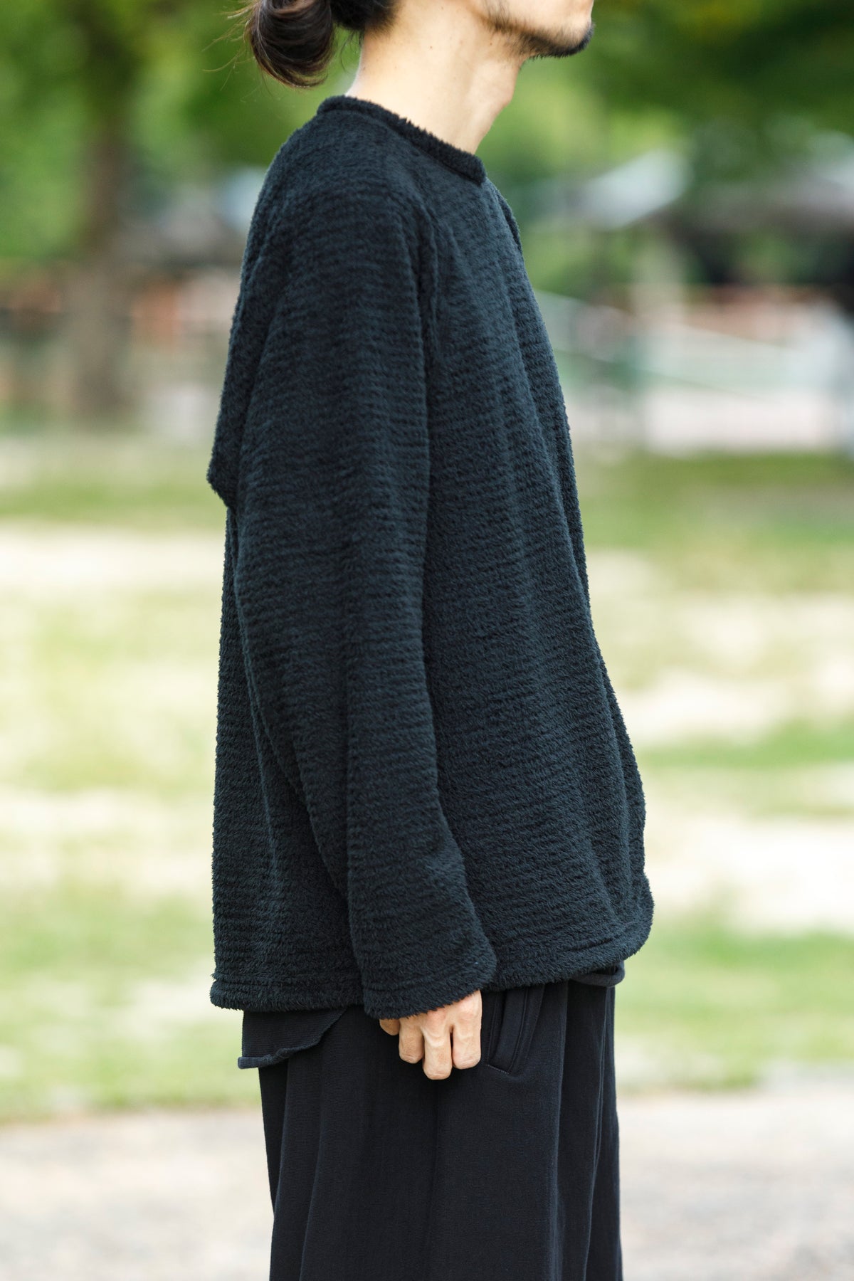 MOUT RECON TAILOR / mt2009 MOUT LOW LOFT CREW NECK - Black