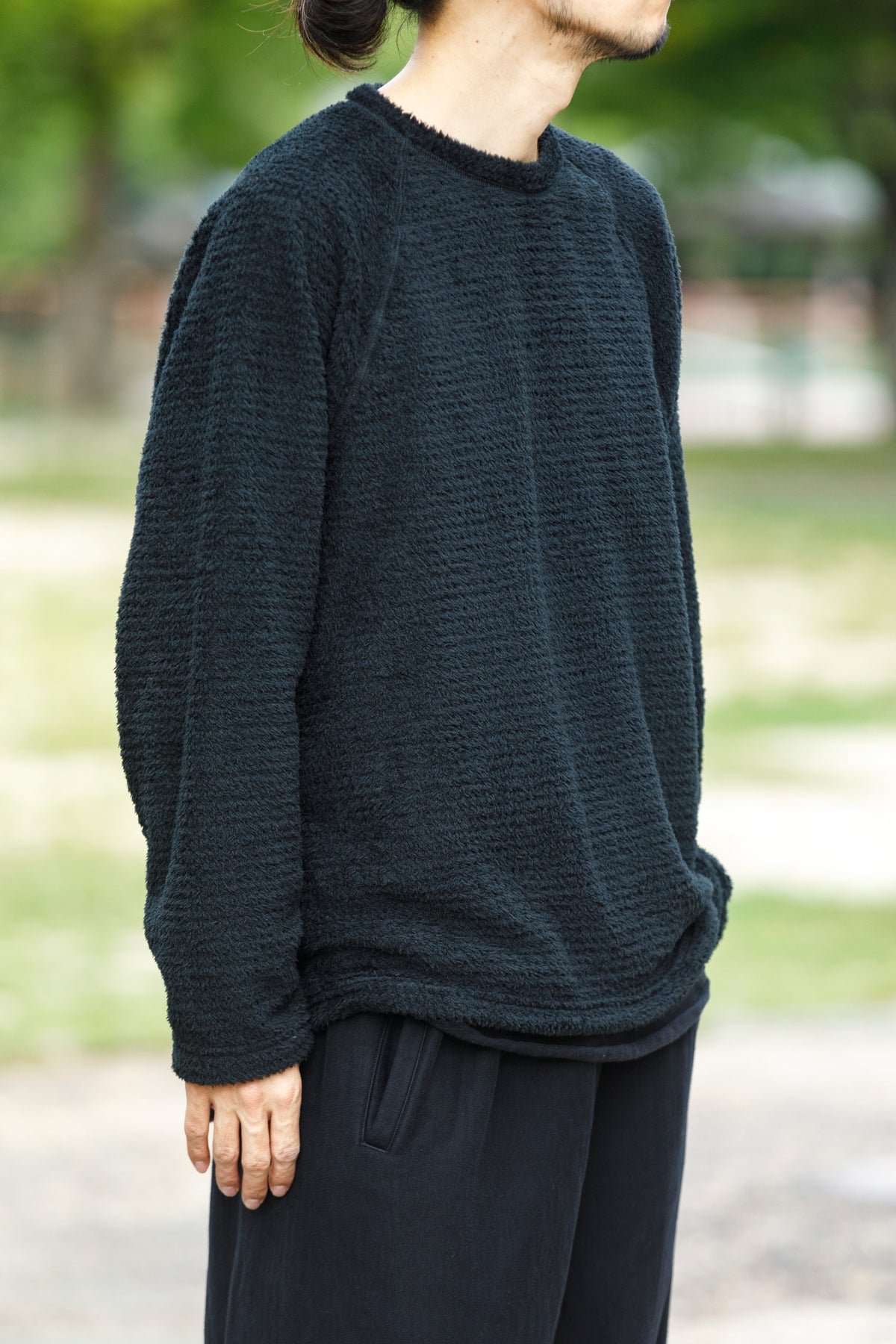 MOUT RECON TAILOR / mt2009 MOUT LOW LOFT CREW NECK - Black