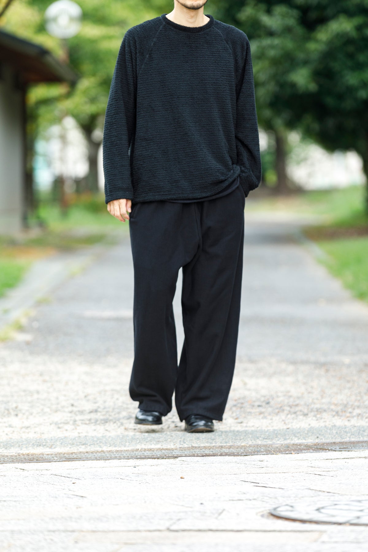 MOUT RECON TAILOR / mt2009 MOUT LOW LOFT CREW NECK - Black