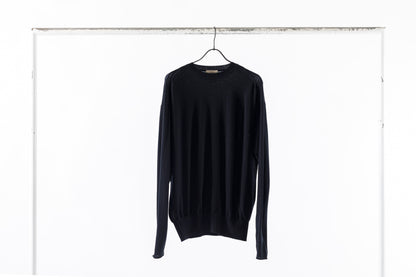 Nikki ESSENTIAL PIECE /  Wool Crewneck - Black