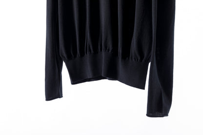 Nikki ESSENTIAL PIECE /  Wool Crewneck - Black