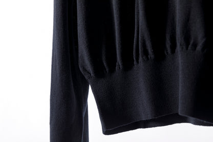 Nikki ESSENTIAL PIECE /  Wool Crewneck - Black