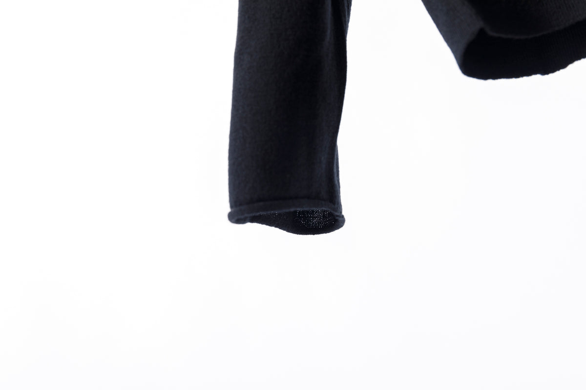 Nikki ESSENTIAL PIECE /  Wool Crewneck - Black