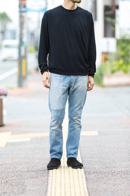 Nikki ESSENTIAL PIECE /  Wool Crewneck - Black