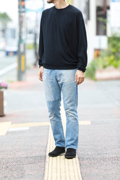Nikki ESSENTIAL PIECE /  Wool Crewneck - Black