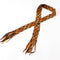 GOODKARMA DEVELOPMENT / Leather Stole “CASTRO” - Brown