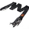GOODKARMA DEVELOPMENT / Leather Stole “CASTRO” - Black