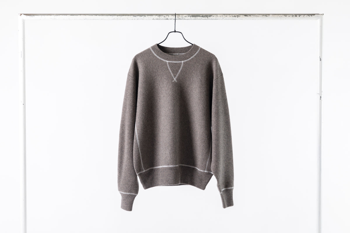 MEIAS / PURE CASHMERE SWEAT PO - MOCA