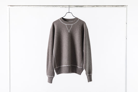 MEIAS / PURE CASHMERE SWEAT PO - MOCA