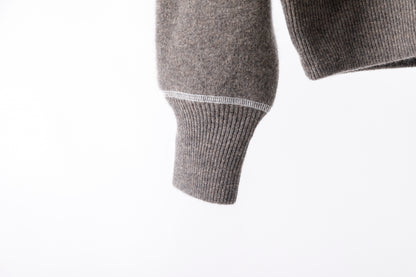 MEIAS / PURE CASHMERE SWEAT PO - MOCA