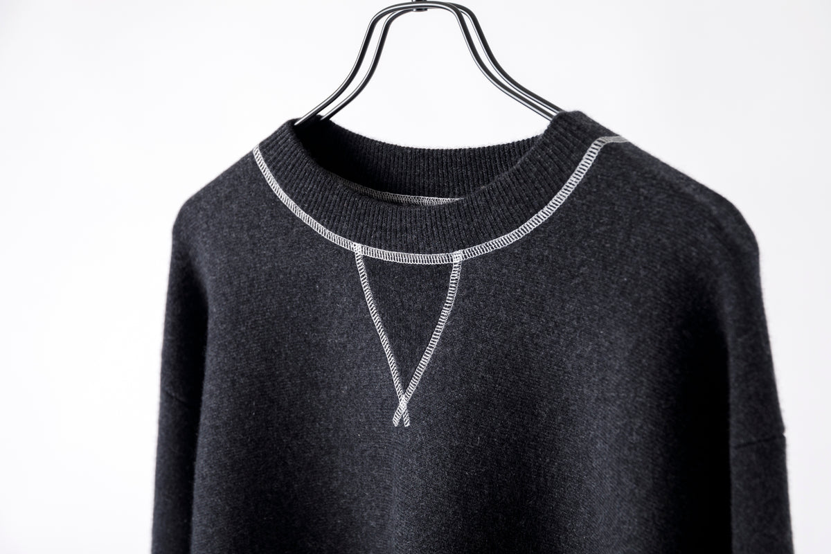 MEIAS / PURE CASHMERE SWEAT PO - CHACOAL
