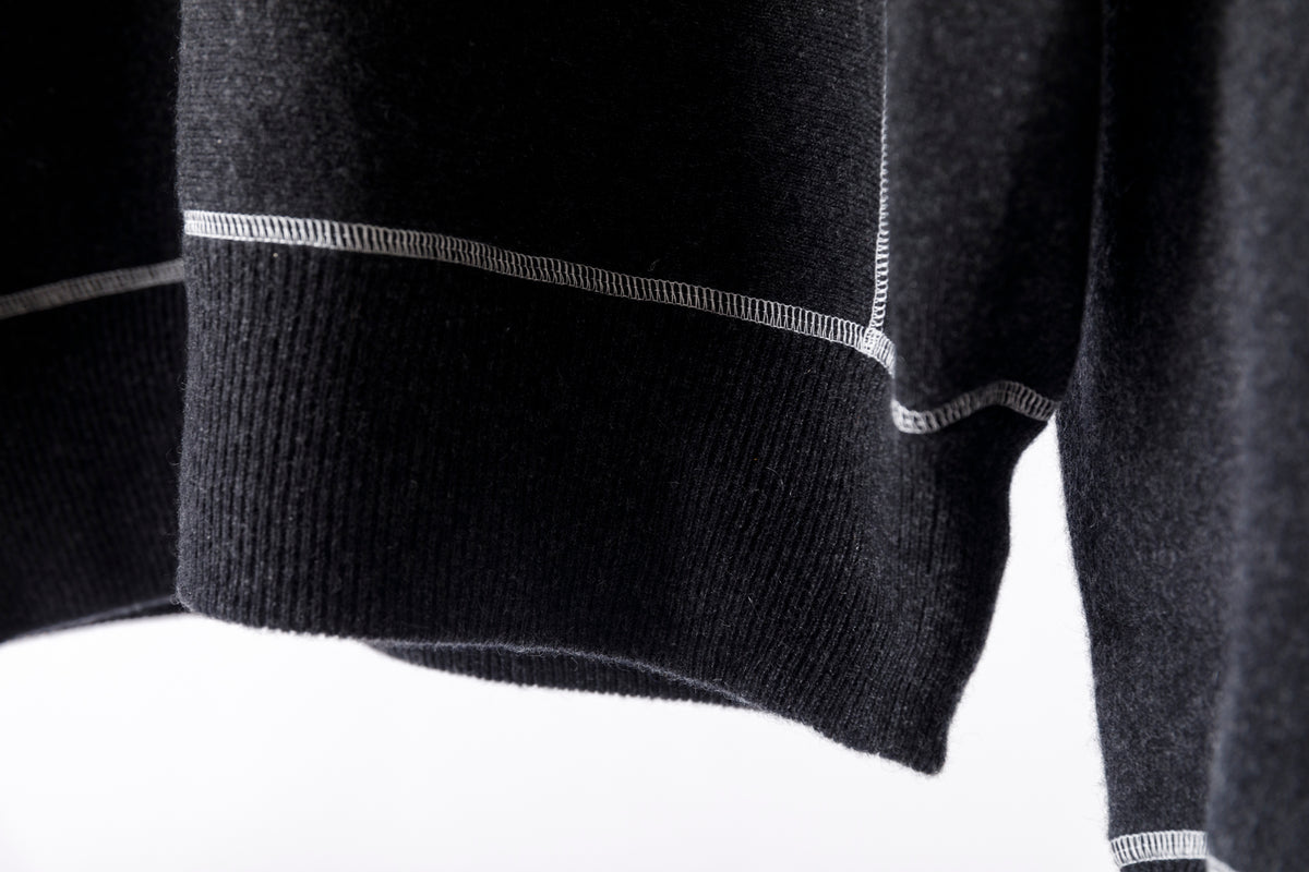 MEIAS / PURE CASHMERE SWEAT PO - CHACOAL