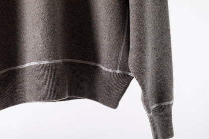 MEIAS / PURE CASHMERE SWEAT PO - MOCA