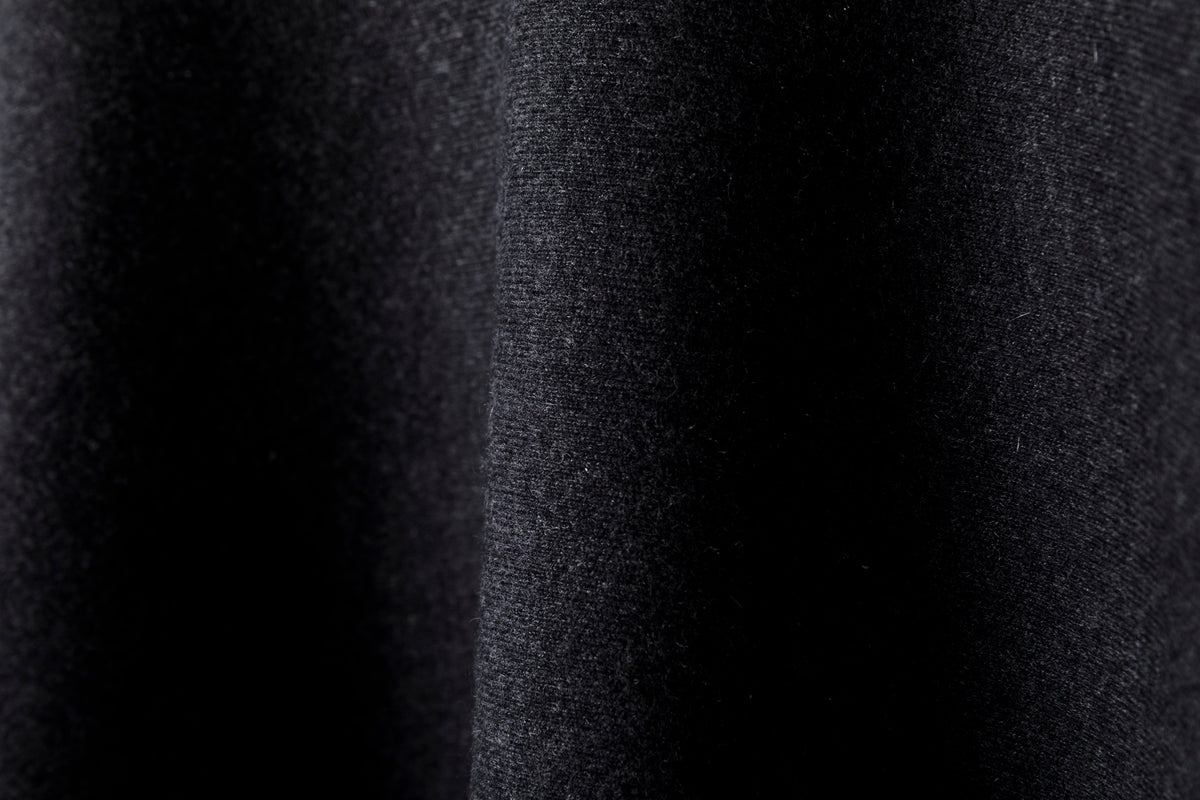 MEIAS / PURE CASHMERE SWEAT PO - CHACOAL
